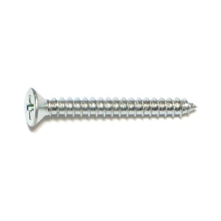 Viti Per Legno Tondo Phillips #6 X 1 1/4 Pollice, Acciaio Basso Carbonio, Zincate, Confezione ASMC Industrial - Foto 2